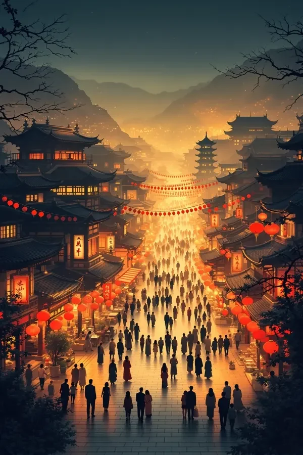 灯火长街